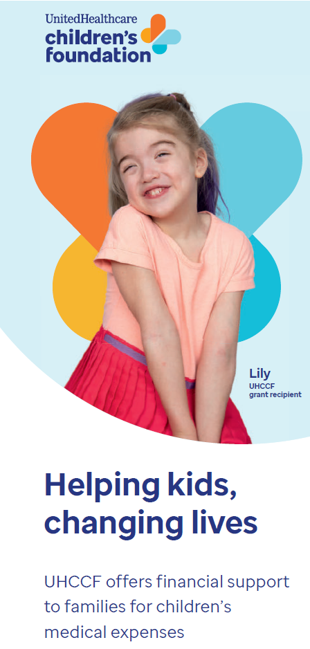 UnitedHealthcare Children's Foundation Brochures - Pack of 50