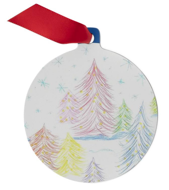 A Bright Holiday Ornament by Ryan