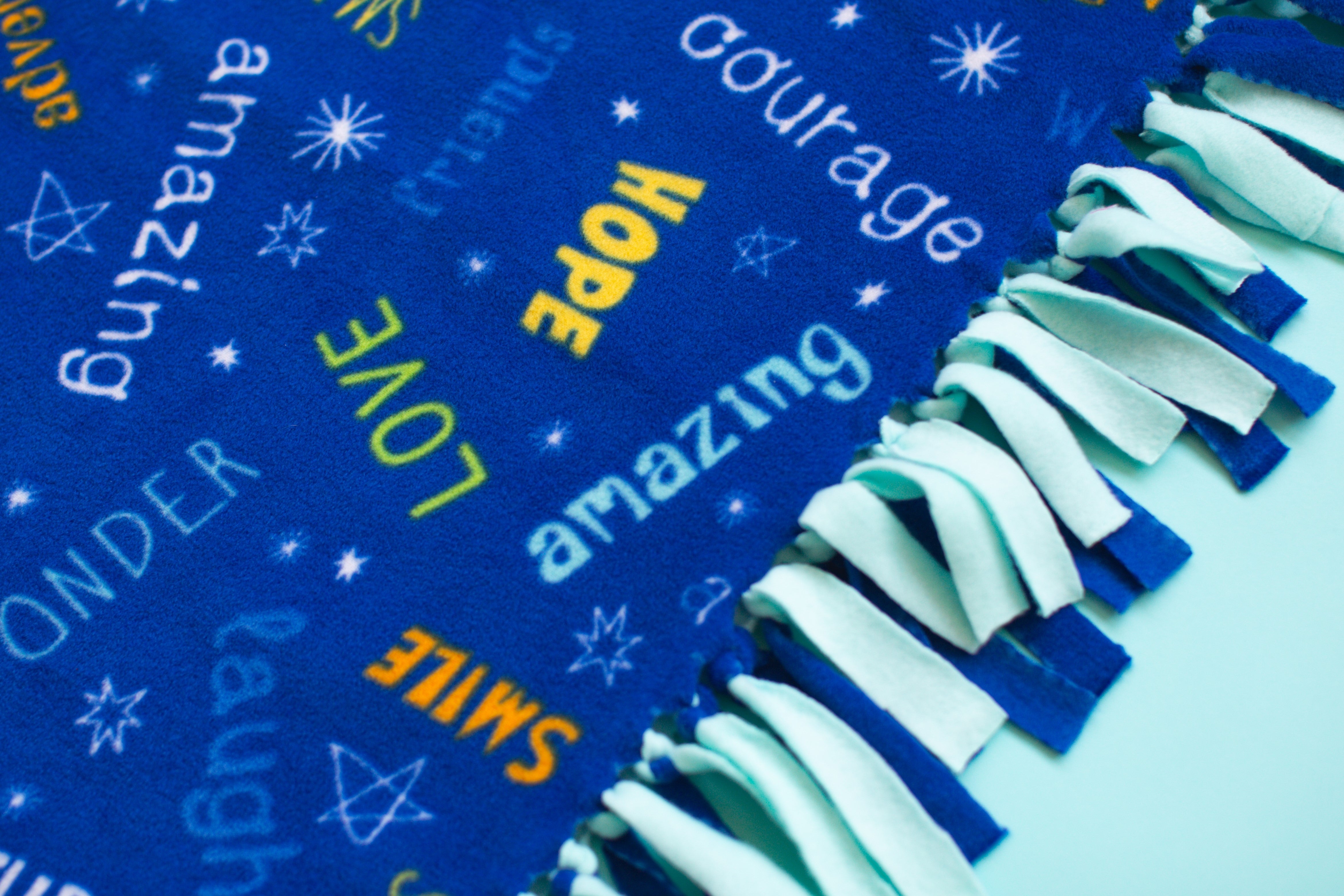 Cuddles To Go™ Tie Blanket Kit – Simply Do Goods